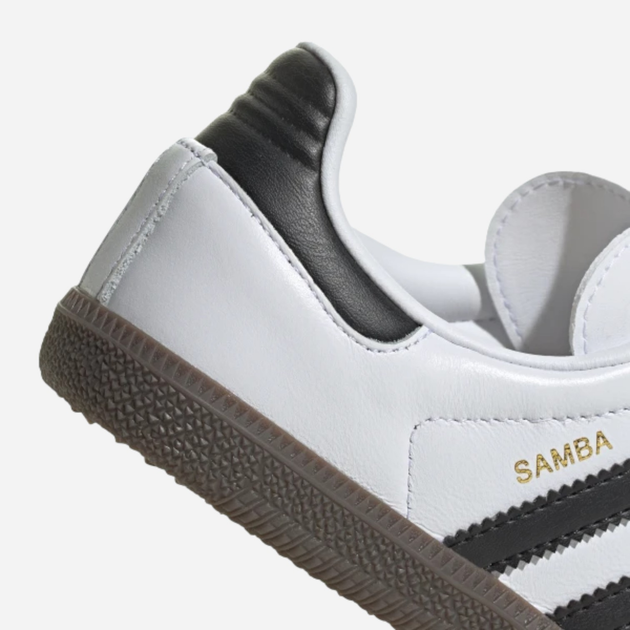 Дитячі кеди для хлопчика adidas Originals Samba OG C IE3677 29 (11KUK) Білі (4067886695504) - зображення 8