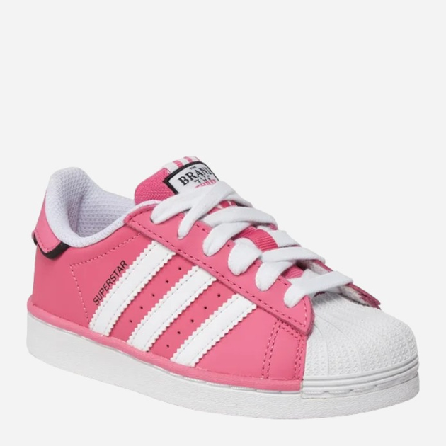 Sneakersy dziecięce dla dziewczynki adidas Originals Superstar C IE0857 33 (1UK) Różowe (4067886703247) - obraz 3