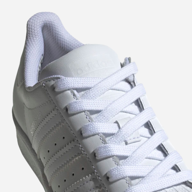 Sneakersy chłopięce adidas Originals Superstar 50 J EF5399 38.5 (5.5UK) Białe (4062052492413) - obraz 8
