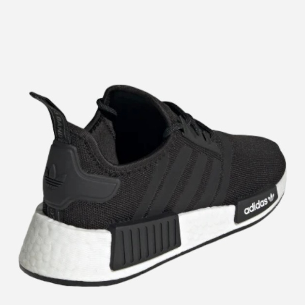 Buty sportowe chłopięce adidas Originals NMD R1 J H02333 39.5 (6UK) Czarne z białym (4064047191981) - obraz 4