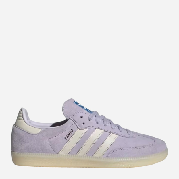 Чоловічі кеди низькі adidas Originals Samba OG IG6176 45.5 (10.5UK) Пурпурові (4066764273582) - зображення 1