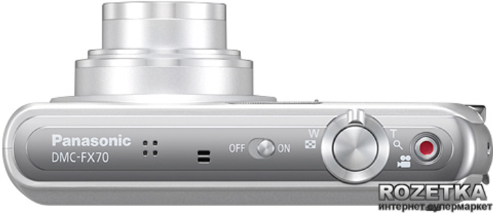 Фотоаппарат Panasonic Lumix DMC-FX70 Silver купить на