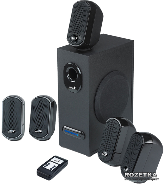 Акустическая система Genius SW 1010 Black (31730971100) – фото, отзывы ...