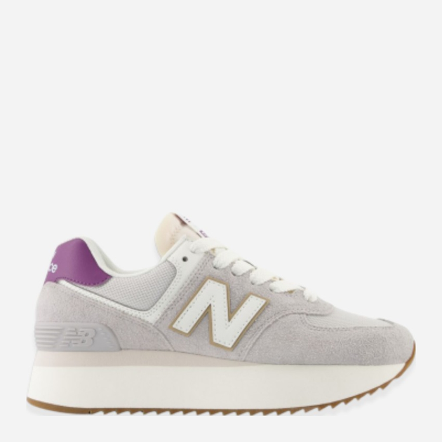 Buty sportowe damskie do kostki New Balance 574 WL574 40 (8.5US) Szare (196941300795) - obraz 1