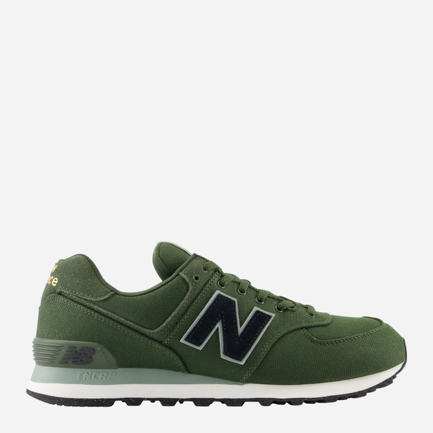 Buty sportowe męskie do kostki New Balance 574 U574 45 (11US) Ciemnozielone (196941379852) - obraz 1