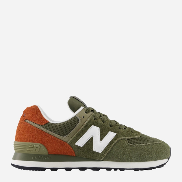 Buty sportowe męskie do kostki New Balance 574 U574 45.5 (11.5US) Zielone (196941374369) - obraz 1