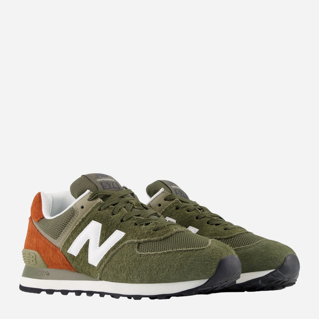 Buty sportowe męskie do kostki New Balance 574 U574 44 (10US) Zielone (196941374338) - obraz 2