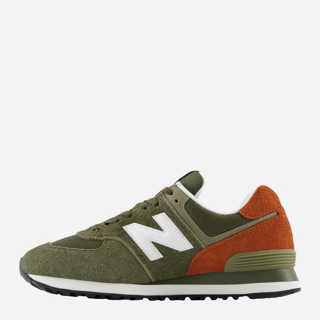 Buty sportowe męskie New Balance 574 U574 42 (8.5US) Zielone (196941374307) - obraz 3