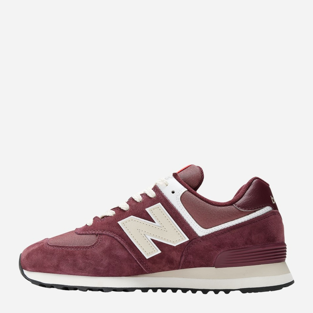 Buty sportowe męskie New Balance 574 U574 44 (10US) Bordowe (196941377421) - obraz 3