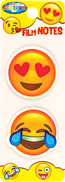Упаковка пластиковых индексов Centrum 802304 Emoji 40х40 мм 20 листов 4 шт (2000998480257) - Фото 3 Упаковка пластиковых индексов Centrum 802304 Emoji 40х40 мм 20 листов 4 шт (2000998480257) - изображение 3