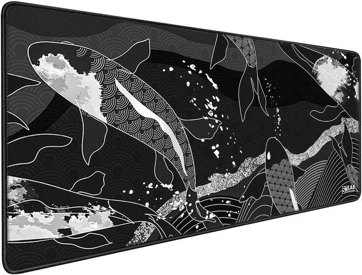 Килимок для мишки SHLab Black and White Koi SHM-842 (70x30 см) (37372) – фото, відгуки, характеристики в інтернет-магазині ROZETKA від продавця: SH Group | Купити в Україні: Києві, Харкові, Дніпрі, Одесі, Запоріжжі, Львові Килимок для мишки SHLab Black and White Koi SHM-842 (70x30 см) (37372) – фото, відгуки, характеристики в інтернет-магазині ROZETKA від продавця: SH Group | Купити в Україні: Києві, Харкові, Дніпрі, Одесі, Запоріжжі, Львові