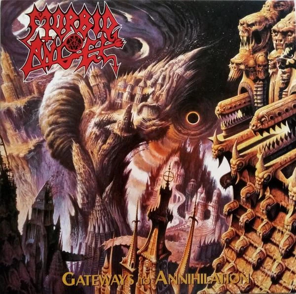 Morbid Angel『Gateways〜』EU ORIGINAL VINYL MORBID ANGEL – Gateways to Annihilation (LP, UK) – фото, отзывы