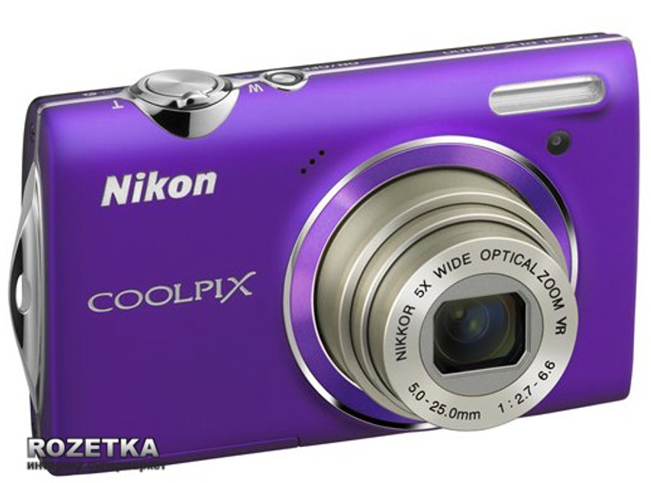 Фотоаппарат Nikon Coolpix S5100 Violet