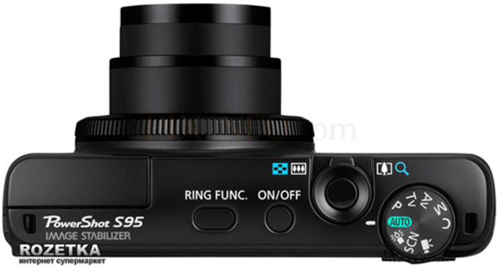 Фотоаппарат Canon PowerShot S95 купить на ROZETKA | Отличная