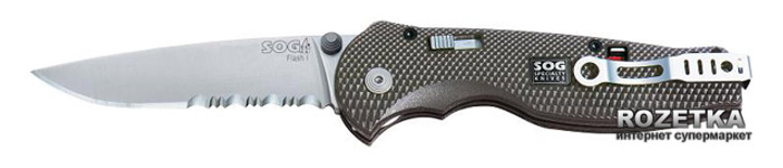Карманный нож SOG Flash I - Aluminum Handle (SGFSA-97) - изображение 1
