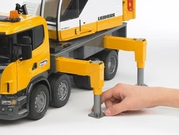 Автокран Bruder Scania Liebherr великий (03570) - зображення 5