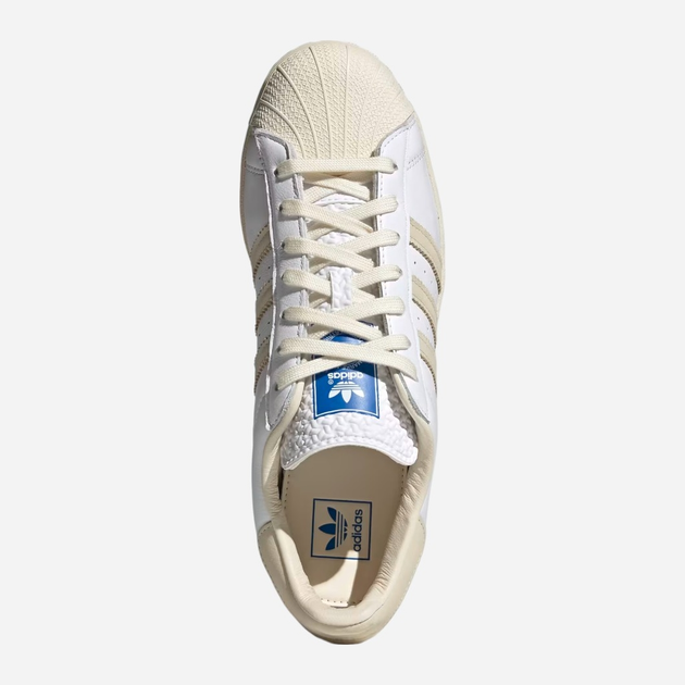 Sneakersy damskie skórzane adidas Originals Superstar H05361 38.5 (5.5UK) 24 cm Białe (4064047380132) - obraz 6