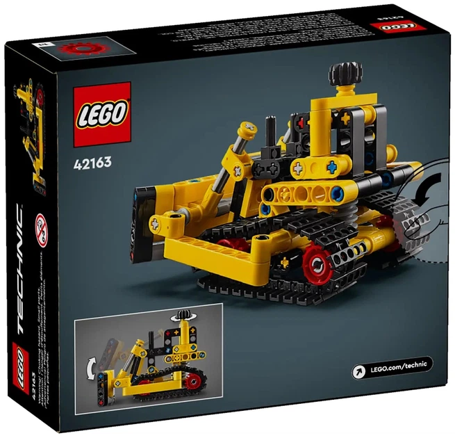 Дитячий конструктор LEGO Technic Надпотужний бульдозер 195 шт