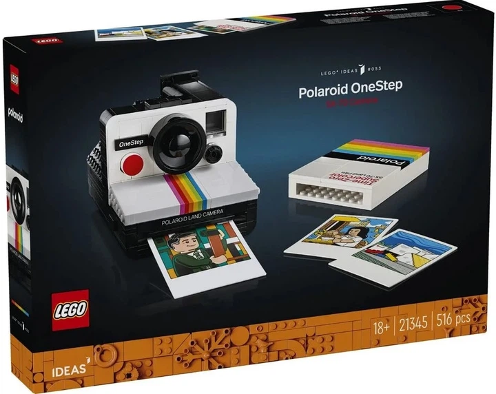 Конструктор для дорослих LEGO Ideas Polaroid OneStep SX-70 516 шт