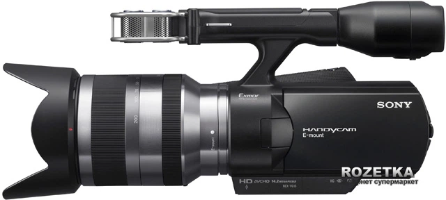Видеокамера Sony NEX-VG10 18-200mm KIT (NEXVG10EB.CEE) – фото