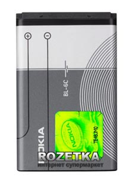 Аккумулятор Nokia BL-6C 1050 mAh (147493) – фото, отзывы ...