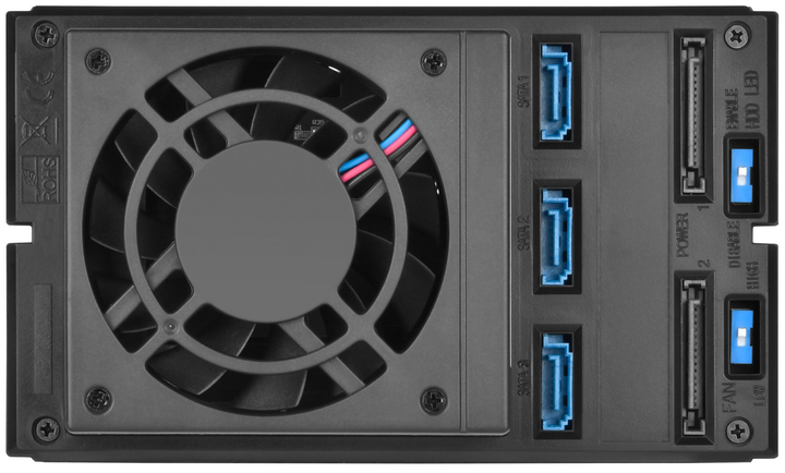 Внутрішня кишеня SilverStone FS303-12G для HDD/SSD SATA Black (SST-FS303-12G) - зображення 5