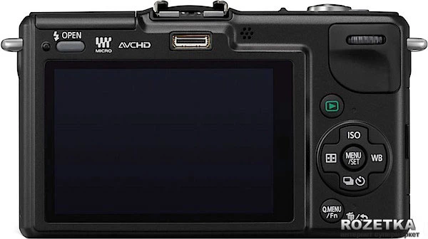Фотоапарат Panasonic Lumix DMC-GF2 14mm Kit Black купити на