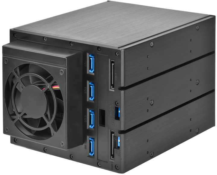 Внутрішня кишеня SilverStone FS304-12G для HDD/SSD SATA Black (SST-FS304-12G) - зображення 6