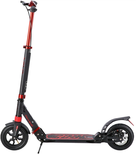 Hulajnoga dziecięca Nils Extreme HM209T Czarno-Czerwona (5907695557213) - obraz 3