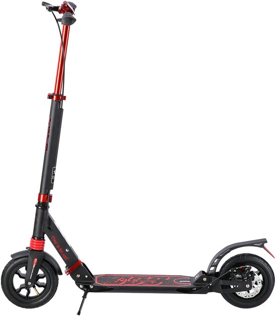 Самокат дитячий Nils Extreme HM209T Чорно-червоний (5907695557213) - зображення 3