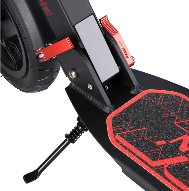 Самокат дитячий Nils Extreme HM209T Чорно-червоний (5907695557213) - зображення 9