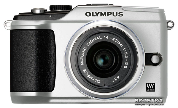 Фотоаппарат Olympus PEN E-PL2 14-42mm Kit Silver/Silver купить на