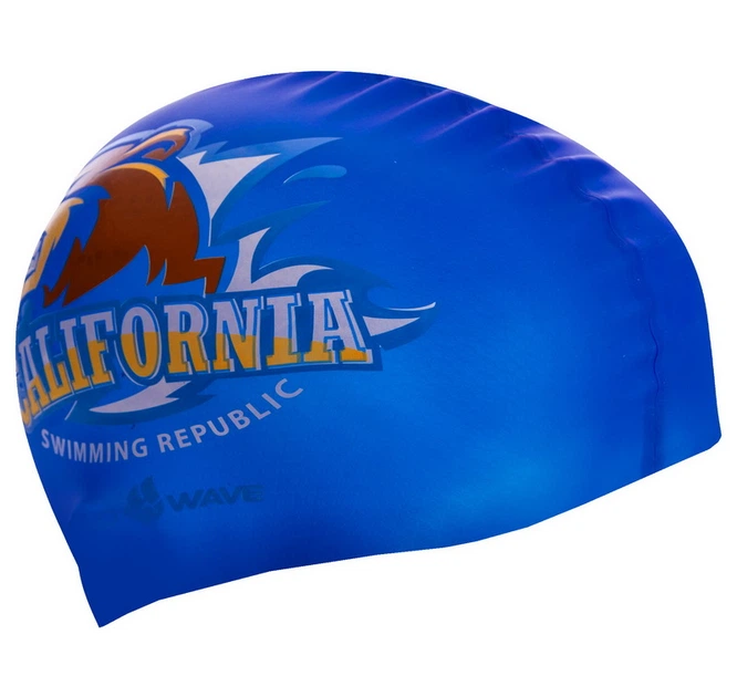 Шапочка для плавания M-D CALIFORNIA (силикон, темно-синий) (M055833000W) - изображение 2
