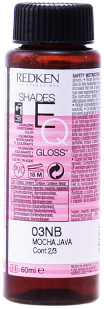 Farba do włosów Redken Shades Eq Gloss 03 NB Mocha Java Trwała 60 ml (0884486005748) - obraz 1