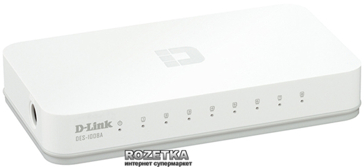 Коммутатор D-Link DES-1008A – фото, отзывы, характеристики в интернет ...