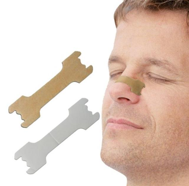 Пластырь носовой Annek медицинский от храпа гипоаллергенный 5 шт 5.5 х 1.8 см (471) - изображение 1