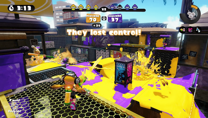 Гра Nintendo Wii U Splatoon Europe Англійська Версія Б/У - зображення 2