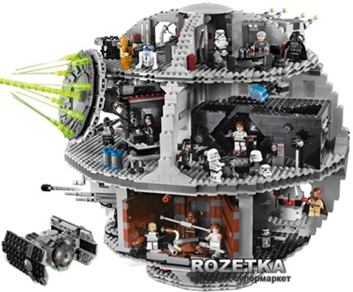 Конструктор LEGO Star Wars Звезда смерти (10188) – низкие цены, кредит ...