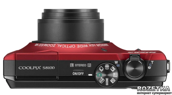 ニコン（Nikon） レッド S8100 COOLPIX Nikon ニコン 良品 レッド コンパクトデジタルカメラ S8100 COOLPIX デジタルカメラ