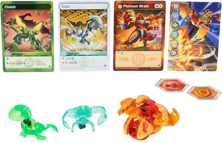 Ігровий набір Spin Master Bakugan Evolutions Power Up 3 шт (0778988431320) - зображення 2