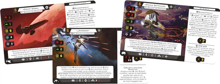 Dodatki do gry Asmodee Star Wars: X-Wing wydanie 2 Bitwa o Coruscant (0841333120023) - obraz 3