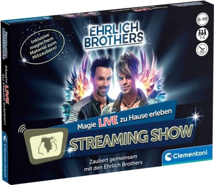 Zestaw magiczny Clementoni Ehrlich Brothers Streaming Show (8005125592722) - obraz 1