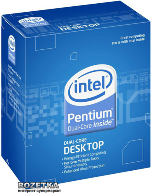 Процессор Intel Pentium Dual-Core E5800 3.2GHz/2MB/800MHz (BX80571E5800 ...