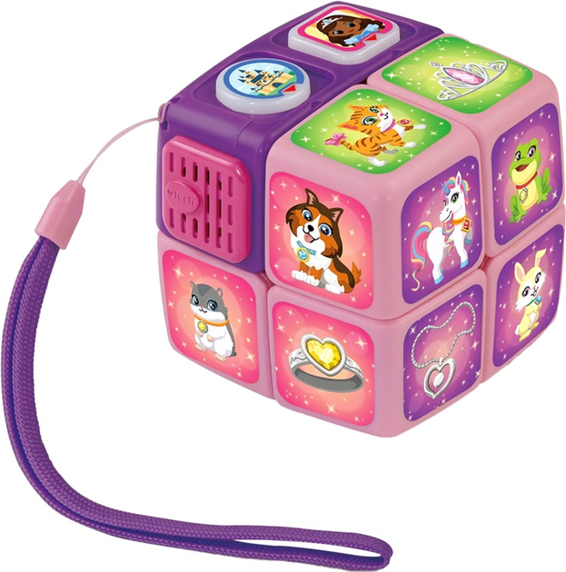 Zabawka edukacyjna VTech Twist & Learn Princess Kostka (3417765740046) - obraz 1