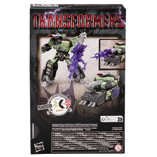 Трансформер Франкентрон Transformers Monsters Frankenstein Frankentron Hasbro F7141 - изображение 5