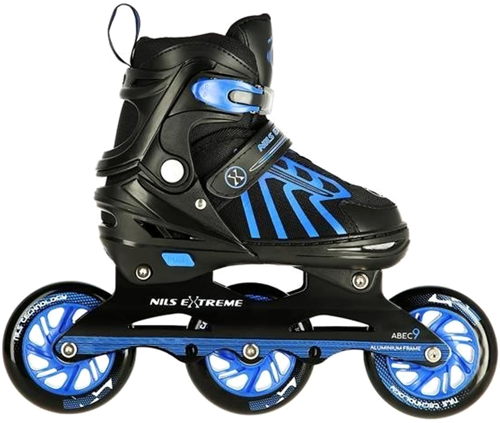 Rolki Nils Extreme Ciemno Niebieskie L 39-43 (5907695545067) - obraz 7