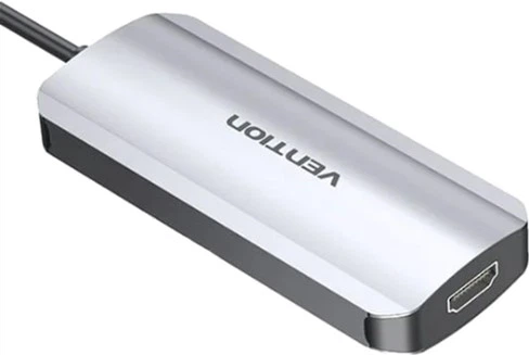 Док-станция 5-in-1 Vention USB 3.1 Type-C HDMI/USB 3.0х3/USB-C PD 100W (THFHB) - Фото 2 Док-станция 5-in-1 Vention USB 3.1 Type-C HDMI/USB 3.0х3/USB-C PD 100W (THFHB) - изображение 2
