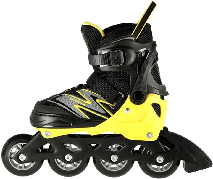 Ролики Nils Extreme Чорно-жовтий L 39-42 (5907695599572) - зображення 4