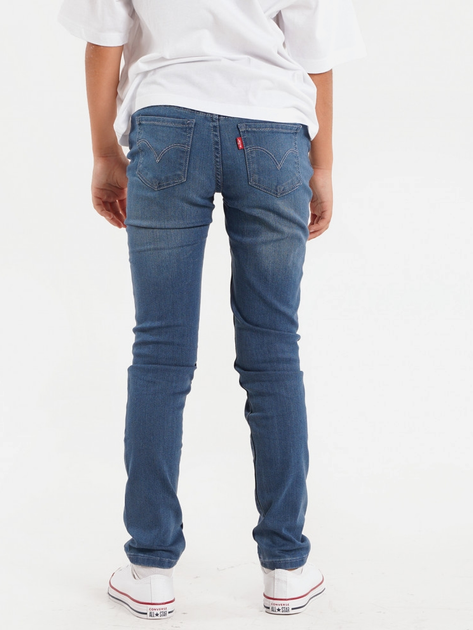 Підліткові джинси для дівчинки Levi's 4E1613-M1N 10A 140 см Сині (3665115024234) - зображення 2