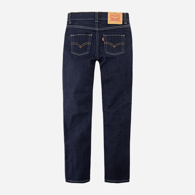 Jeansy regular fit młodzieżowe chłopięce Levi's 9EA211-M7M 10A 134-140 cm Granatowe (3665115039832) - obraz 4